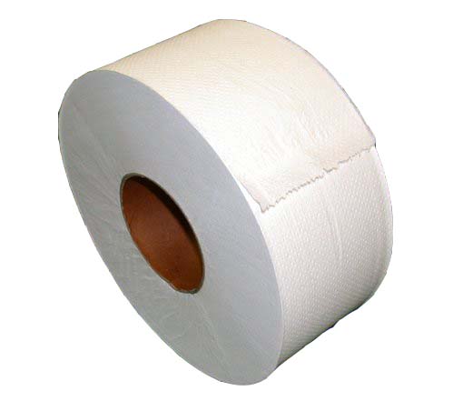 (image for) 9" Junior Jumbo Toilet Paper - 2 Ply, 3.4" Core